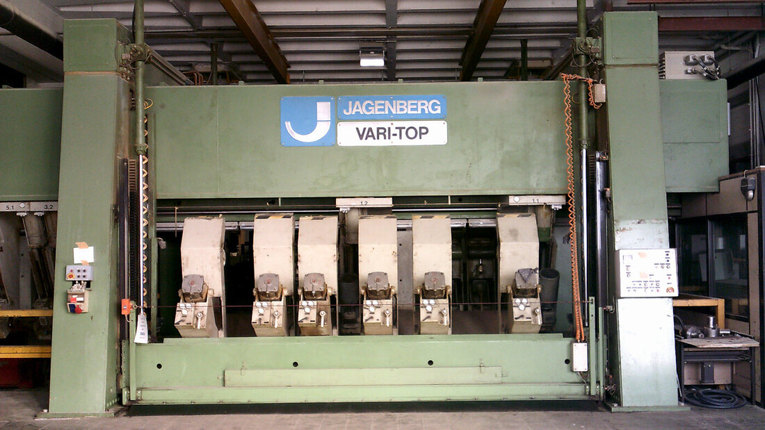 Second hand machines Jagenberg Paper